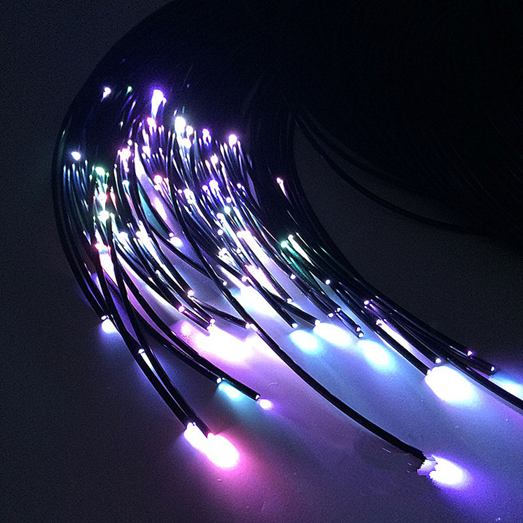 Fiber Optic Pool Light Cable Waterproof Fiber Optic Decorative Outside Lights