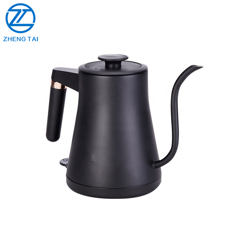 Gooseneck electric kettle can be customized with colors. Portable electric kettle