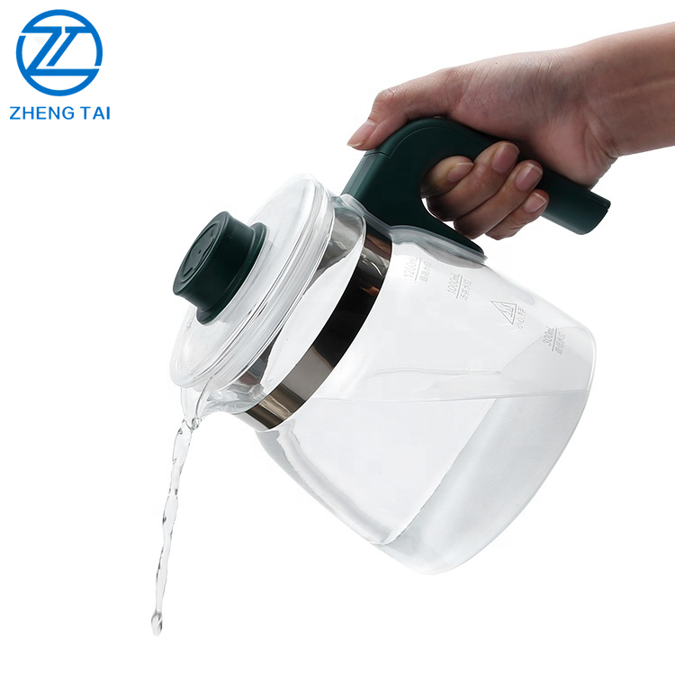 Baby milk boiling set. Glass electric kettle for rapid heating and long-term timed insulation