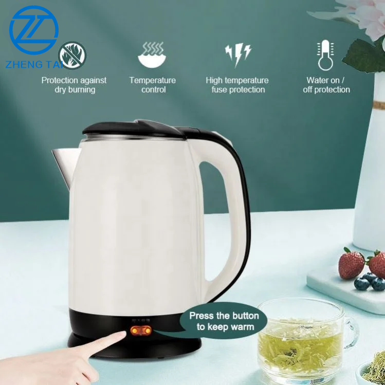 Electric kettle 2L stainless steel liner beautiful and easy to sell superior