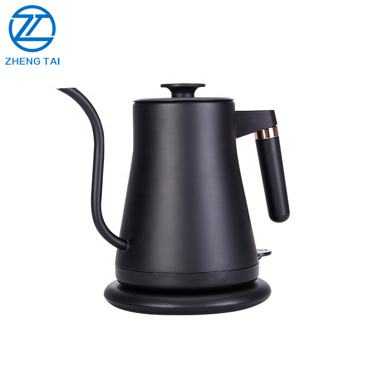 Portable electric kettle multifunctional induction gooseneck electric kettle black