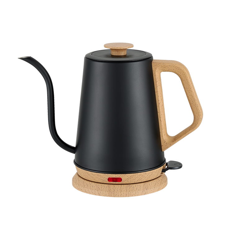 Electric coffee kettle 1L. Single layer integrated seamless inner liner customizable