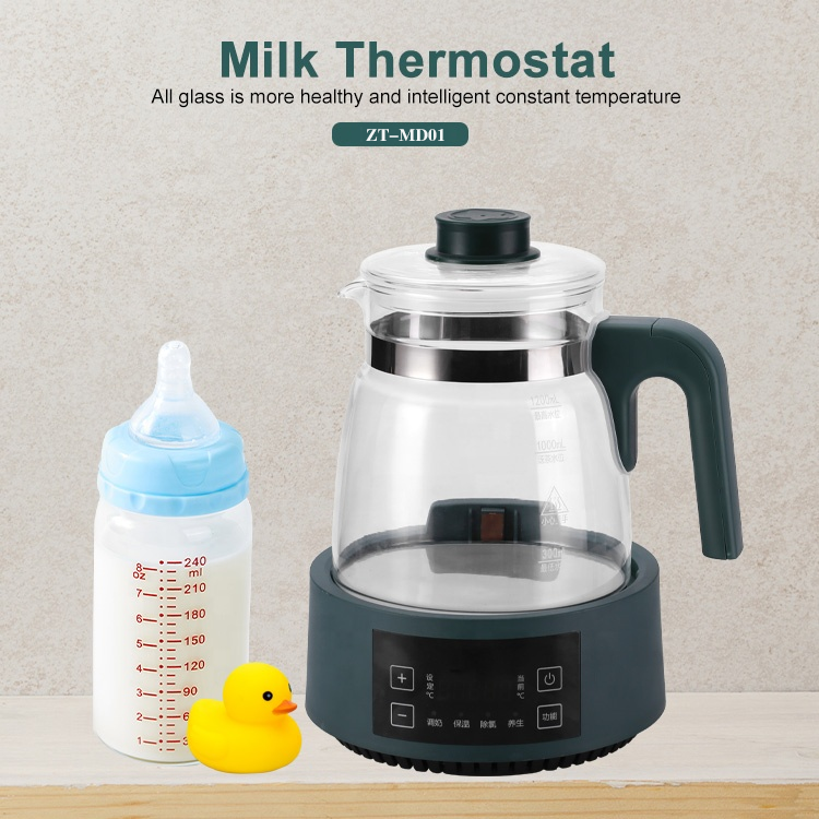 Glass electric kettle 24-hour constant temperature baby milk boiling set