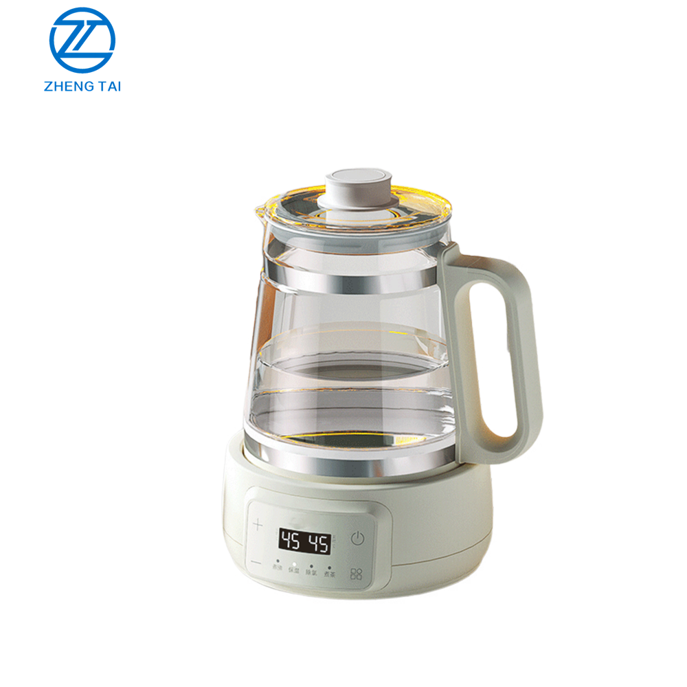 New glass electric kettle 1.5L. Multi functional customized control panel to meet requirements