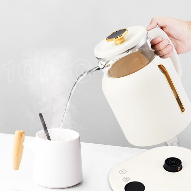 Glass electric kettle. Hot selling milk heater, multifunctional healthy kettle