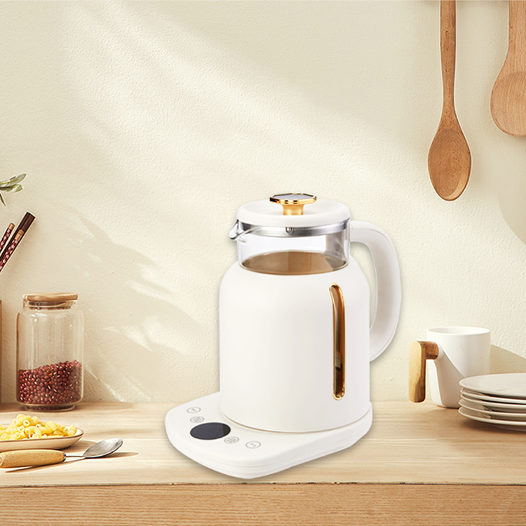 Electric kettle 1.8L. 800w heat-resistant glass food grade material, safe and reliable