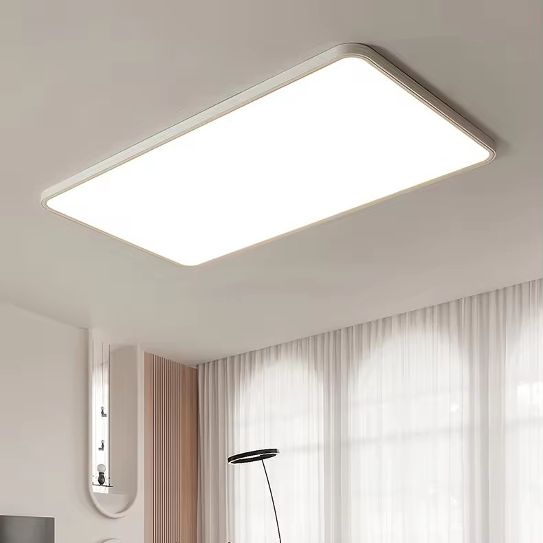 Semi Flush Lights Thin Flat Surface Mount 85-240V Modern Bedroom Mounted Linear Lighting Recessed Ceiling Led Light