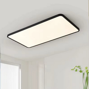 Semi Flush Lights Thin Flat Surface Mount 85-240V Modern Bedroom Mounted Linear Lighting Recessed Ceiling Led Light