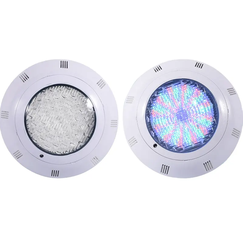 Flat  Led Submersible Underwater Resin Filled Color Factory IP68 Waterproof Slim Swimming Pool Lights