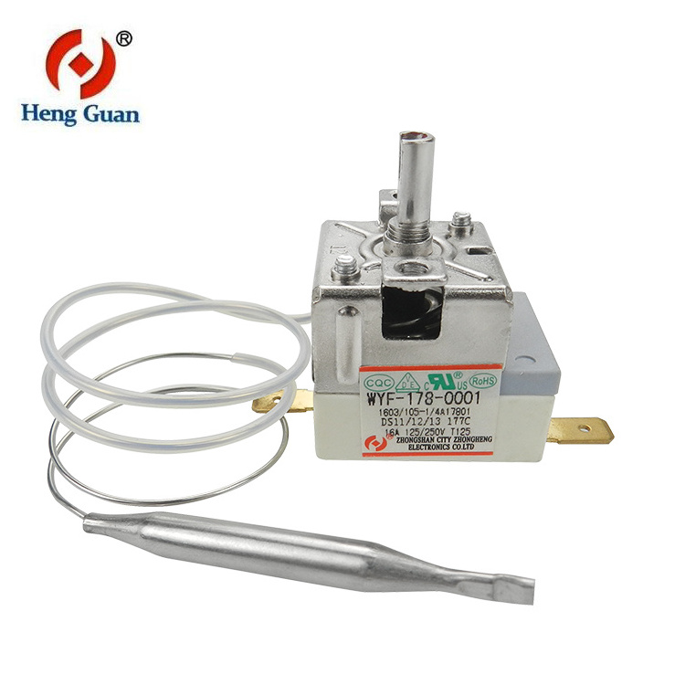 Price capillary thermostat Zhongheng WYF-300C for pizza oven