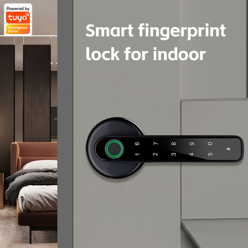 Doodle Bluetooth fingerprint lock mobile phone unlocking indoor room office password door lock smart lock