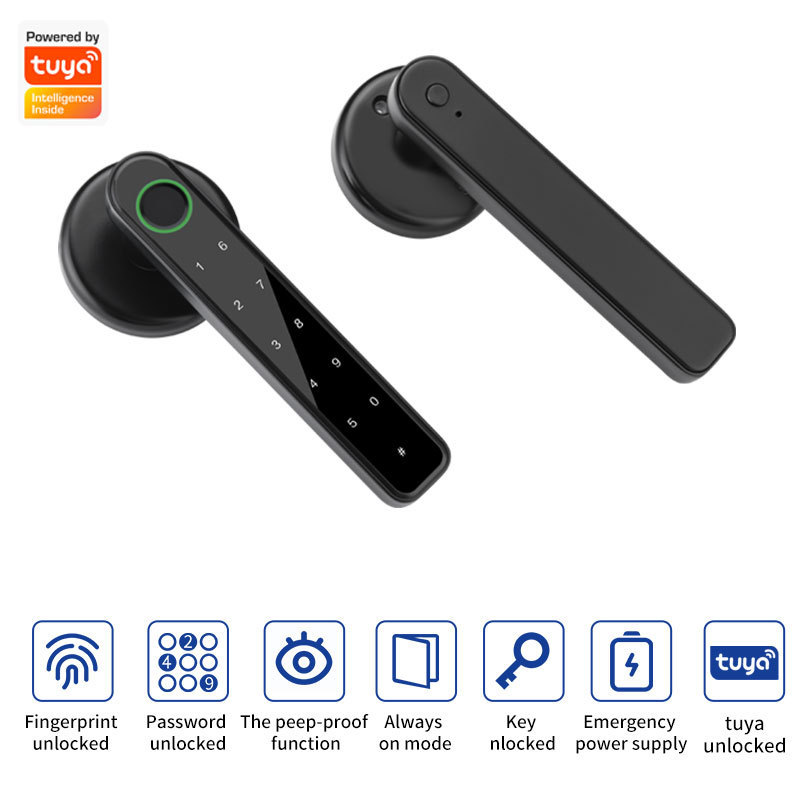 Doodle Bluetooth fingerprint lock mobile phone unlocking indoor room office password door lock smart lock