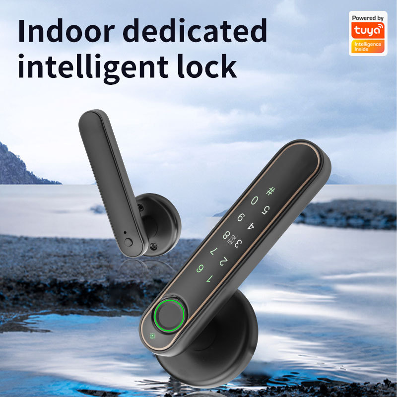 Room Door Lock Digital Tuya Smart locks Extra long Standby OEM/ODM Hotel Door Safety Lock