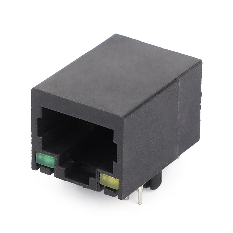 Ethernet Female Interface Without Shield 8P8C Modular Jack RJ45 Connector SS-6488-NF