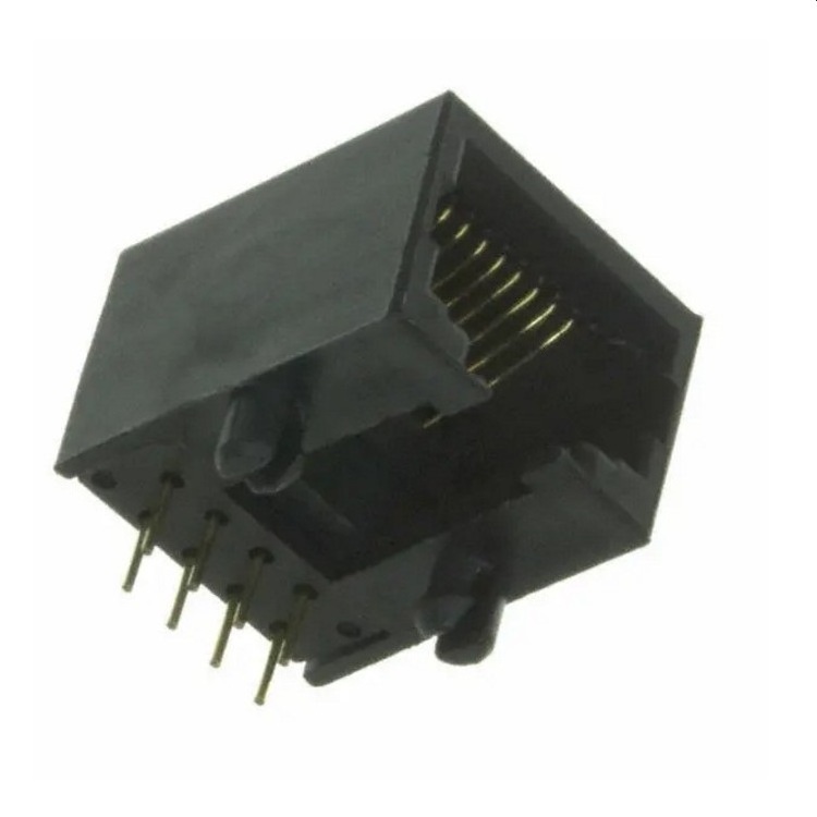 Ethernet Female Interface Without Shield 8P8C Modular Jack RJ45 Connector SS-6488-NF