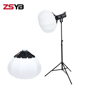 ZSYB 65cm Bowens Bayonet Photography Lighting Equipment Soft Ball Foldable Ball Soft Box