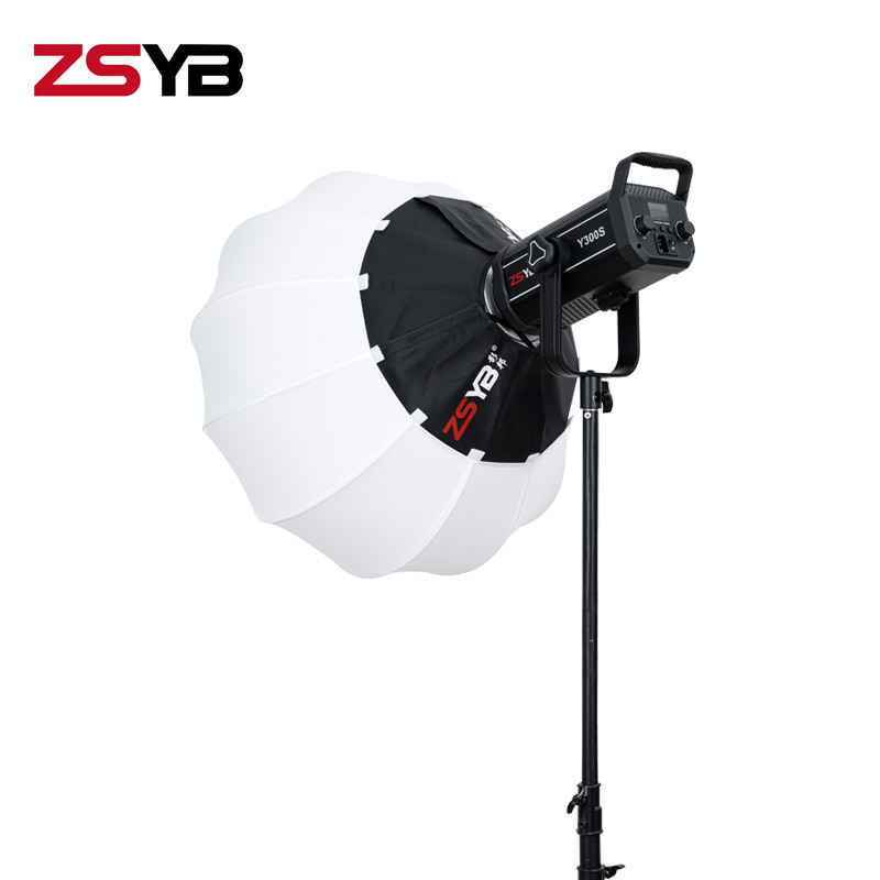 ZSYB 65cm Bowens Bayonet Photography Lighting Equipment Soft Ball Foldable Ball Soft Box