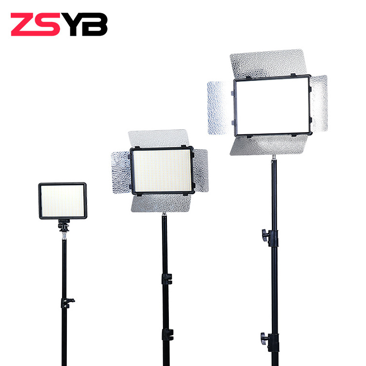 Zsyb P500 Portable 3200-5600k Led Fill Video Light Professional Audio Lighting Camera Lights For Vlog Video