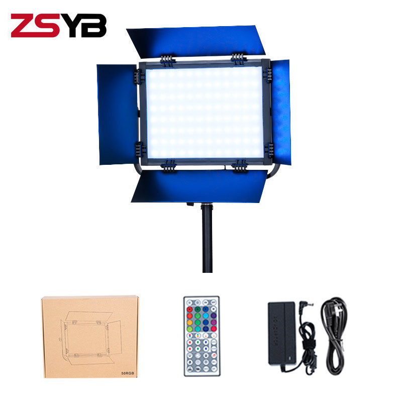 ZSYB Panel Rgb Photography Lighting Professional Video Lighting Led Video Studio Lights For Video