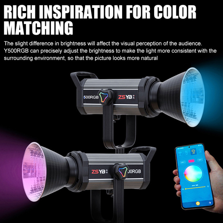 100-220v 100w Remote Control App Dimmable Led Light Video Photographic Lighting Rgb Video Light