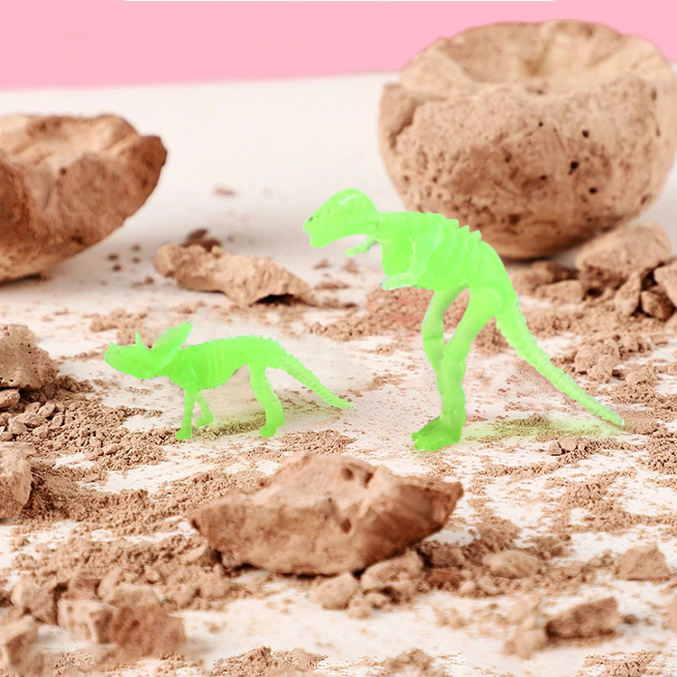 Archaeological Fossil discover Large dino Egg Excavation Dinosaur Kit Toys