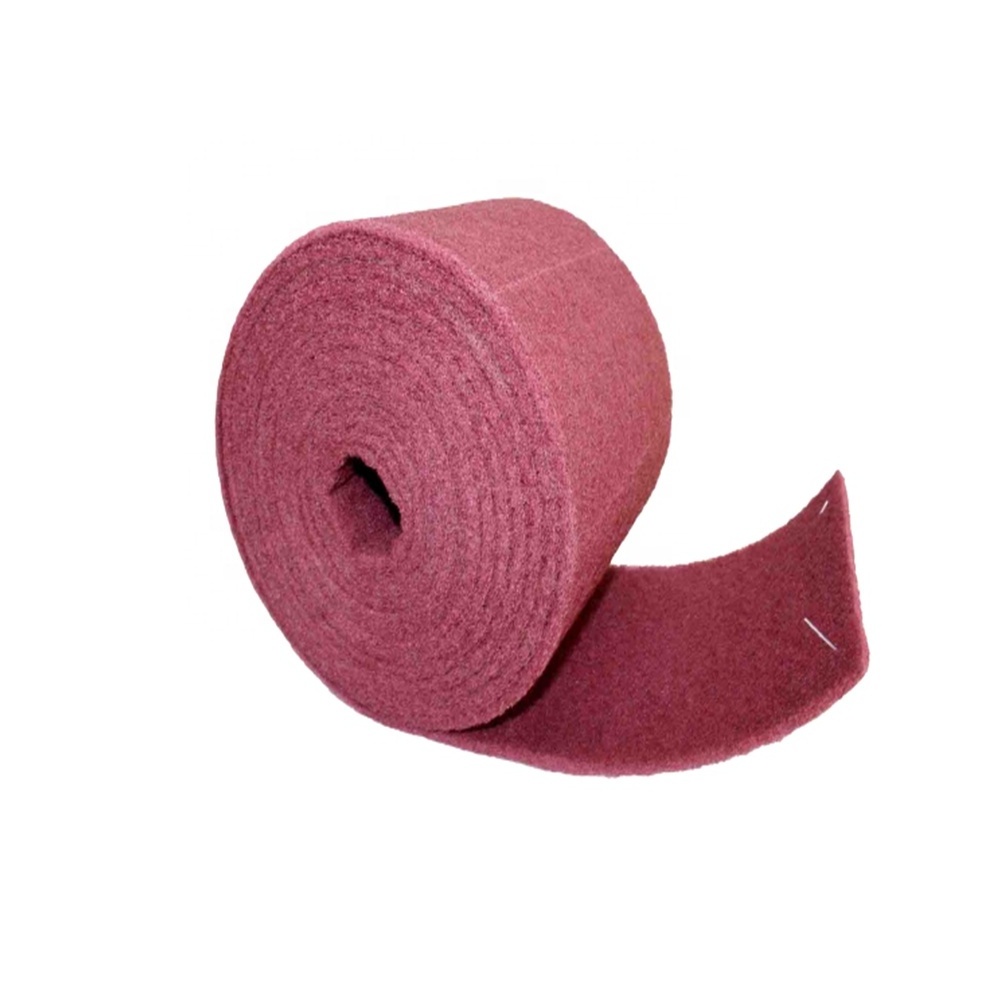 High quality stainless steel abrasive cleaning sponge&scouring pad rolls scouring pad sheet