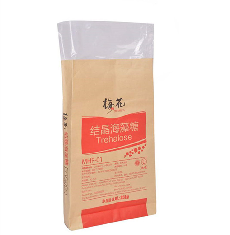 potassium sorbate 25kg poly lined polypropylene coated kraft paper bag