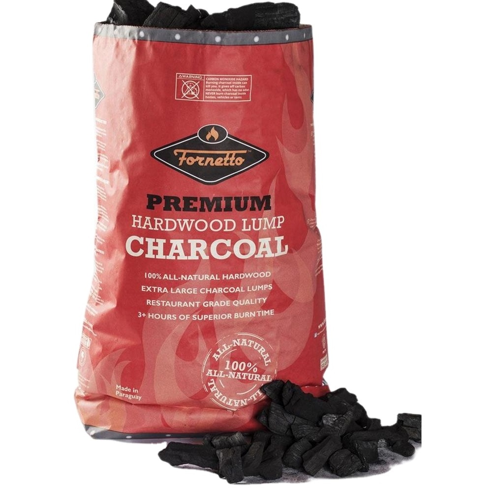 3kg 4kg 5kg  Double Layers Stand up White Kraft Paper Charcoal Bags