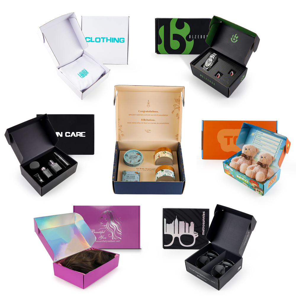 Premium Logo Printed Cardboard Luxury Custom Candle Cute Shipping Packaging Gift Set Box