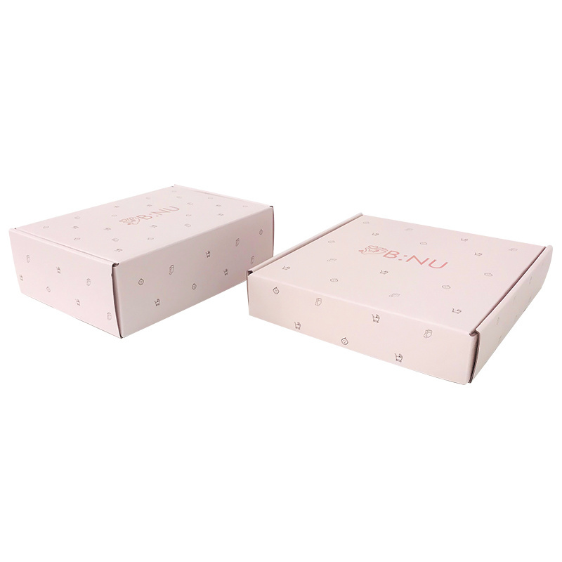 Custom Packing Work Jobs Packs Palette Makeup Carton Foldable Kraft Pink  Gift  Packaging Paperboard Paper Boxes