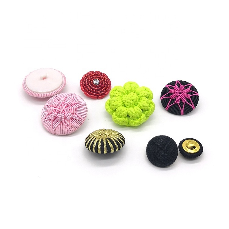 ZT buttons custom made fabric covered sewing button for clothes