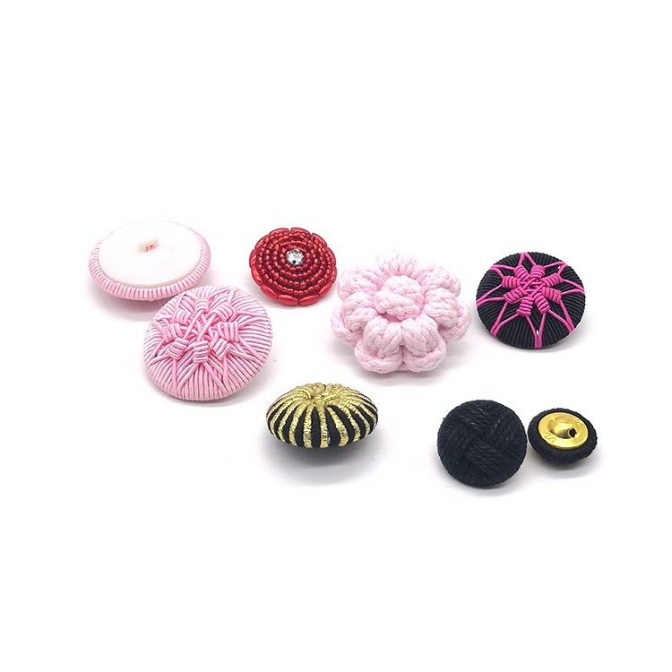 ZT buttons custom made fabric covered sewing button for clothes