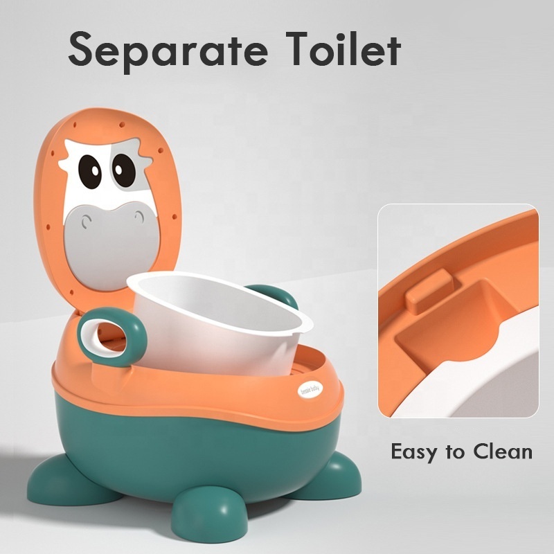 kids Cute Plastic Carton Portable Toilet For Baby Bathroom Toddler Child Potty Training and ceramic baby toilet baby safety