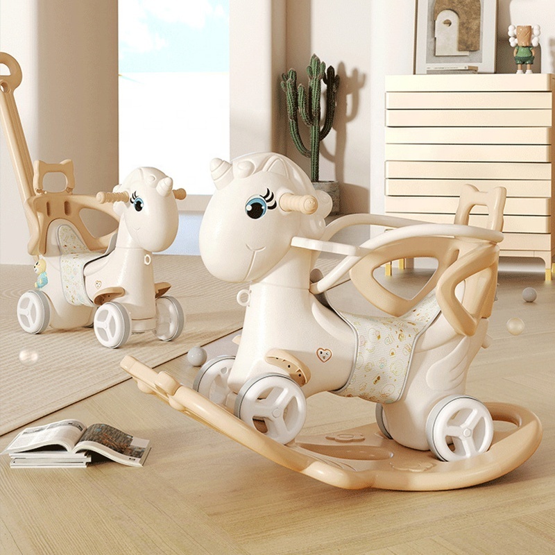 2024 Cheap& best-selling baby products Cute rocking car rocking horse kid's educational toy outdoor scooter Children slide car