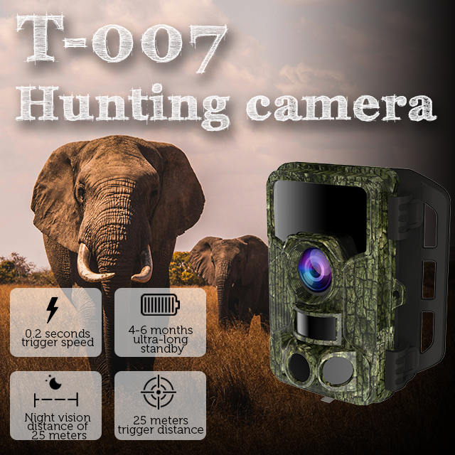 Trail hunting Camera No Glow 40MP 4K 1080P Night Vision Hunting Outdoor Cam Security Motion Activated Surveillance Cam