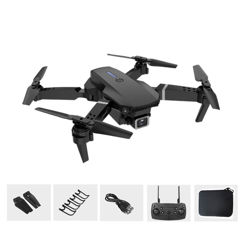 2023 update E88 Pro E525 Drone with Camera 4k HD wide angle drone real time transmission beginner drones