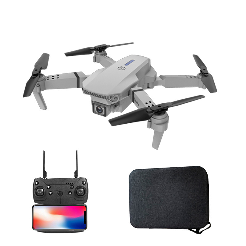 2023 update E88 Pro E525 Drone with Camera 4k HD wide angle drone real time transmission beginner drones