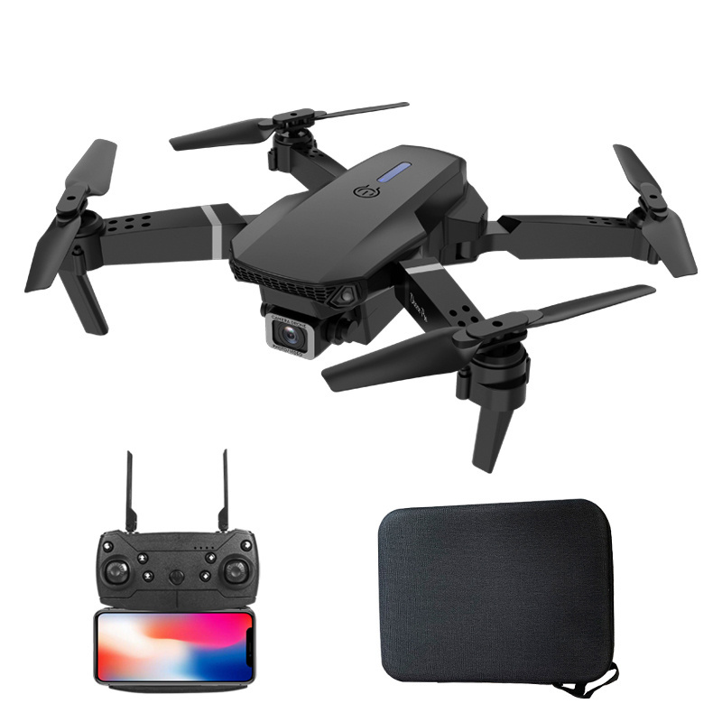 2023 update E88 Pro E525 Drone with Camera 4k HD wide angle drone real time transmission beginner drones