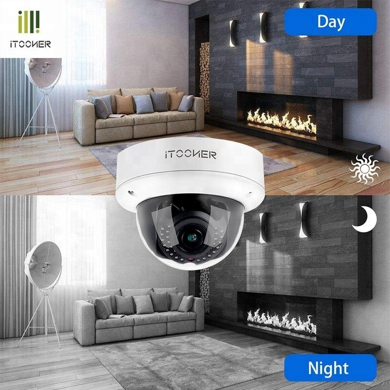 IR 30m Waterproof P2P New Dome CCTV IP Camera