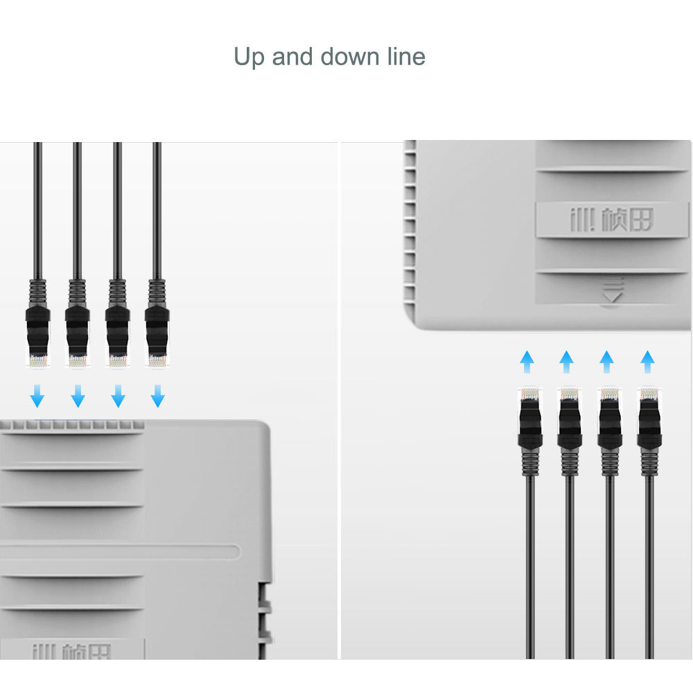 GENATA Factory Price 10/100/1000M Waterproof Ethernet Switch 16 Port Outdoor Gigabit PoE Switches For CCTV Camera