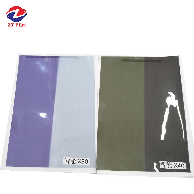 VLT Self-adjust Smart Color Change Photochromic Car Tint Smart Window Film