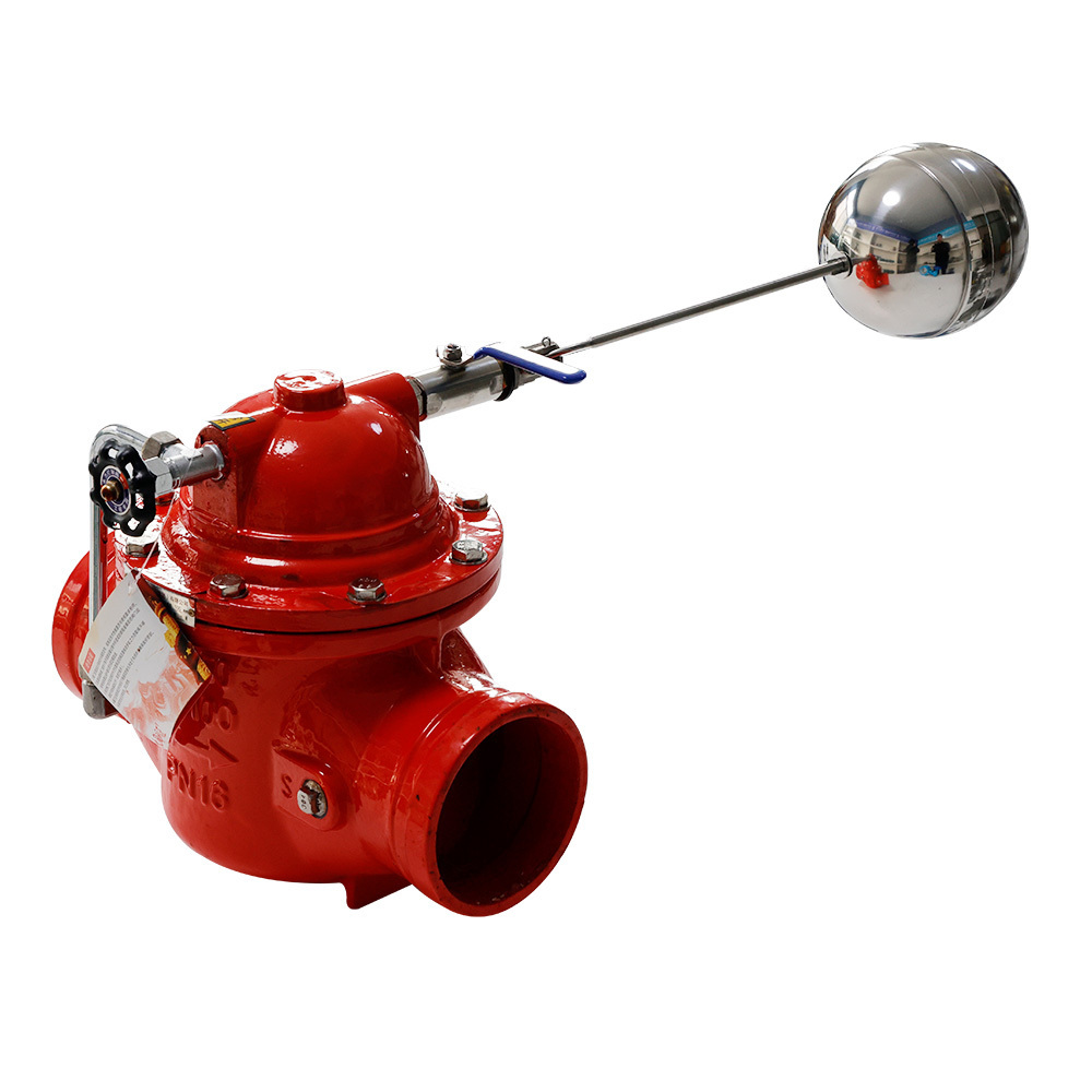 China Manufacturer Customization Controller Float Switch Motorized Groove Control Ductile Iron Floating Ball Valve