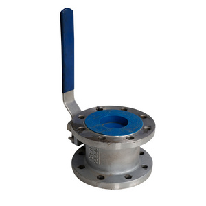 DN15 DN20 DN80 PTFE Pneumatic Ball Valve Wafer Flange Stainless Steel Air Actuated Ball Valve