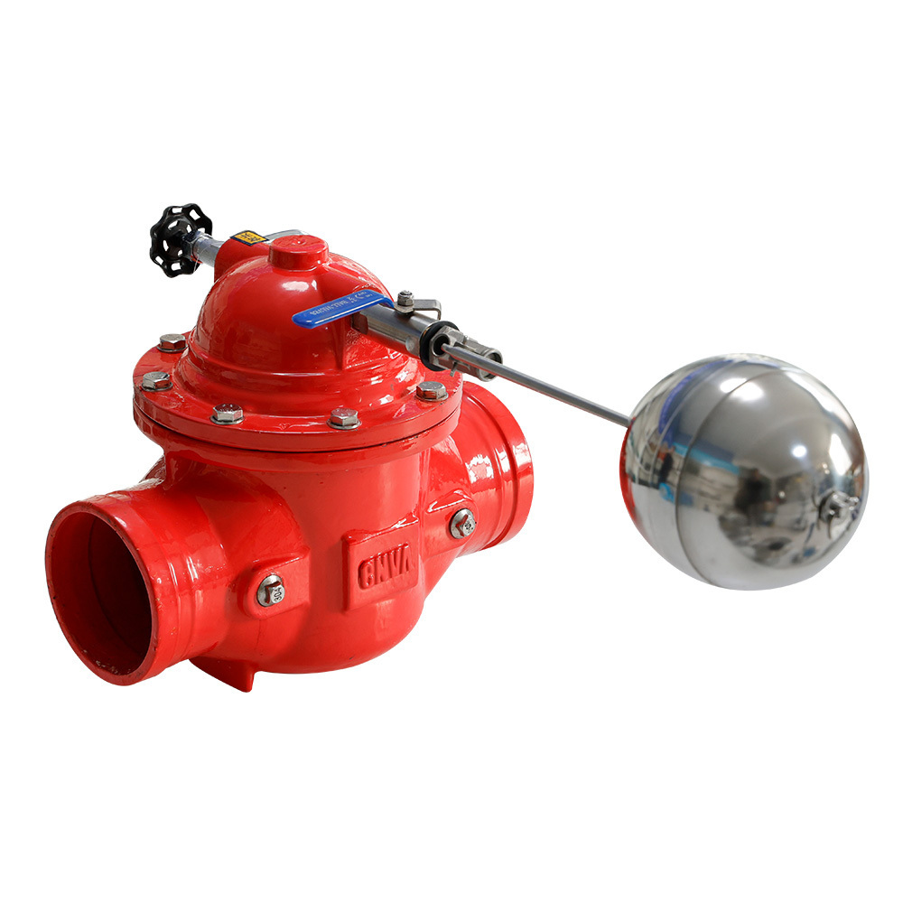 China Manufacturer Customization Controller Float Switch Motorized Groove Control Ductile Iron Floating Ball Valve