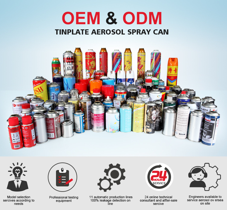 Aerosol spray can refill/Aerosol tin cans /Aerosol can price