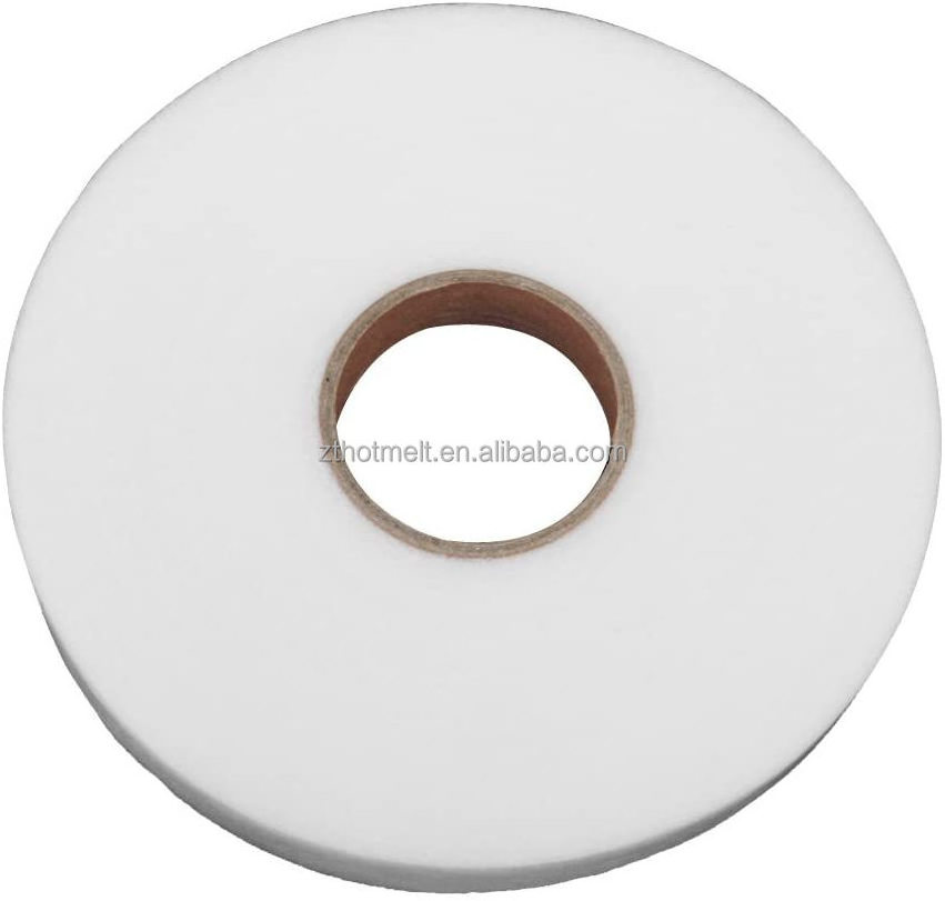 Wholesale 1cm 1.5cm 2cm width Fusible Interlining Hot Melt Adhesive Film Web For Fabric Textile