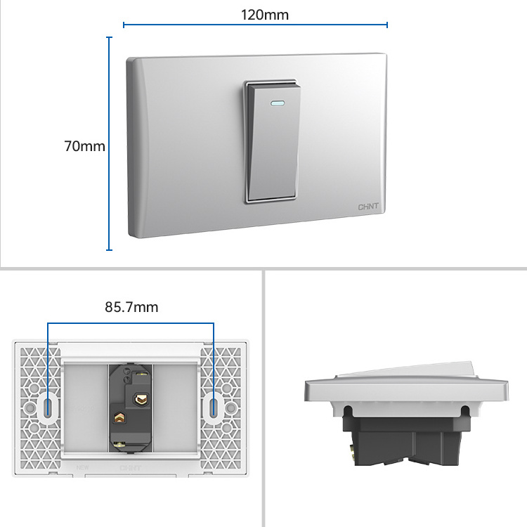 CHINT witching power supply wall switches light switch for smart room easy installation