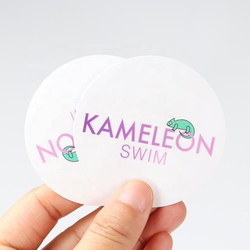 customized sticker label oval logo sticker name label stickers for kids