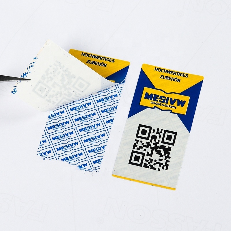 Label Maker Custom Adhesive Printing Variable QR Code Stickers High Temperature Resistance Labels for Electronics Product