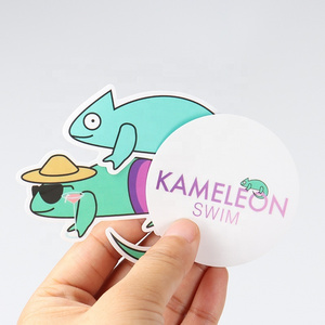 customized sticker label oval logo sticker name label stickers for kids